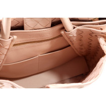 Bottega Veneta Andiamo Pink Leather