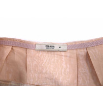 Prada Kostüm aus hellem rosa Ramie