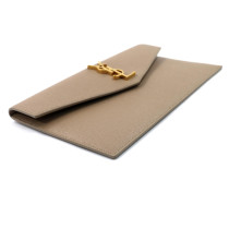 Saint Laurent Uptown Taupe Leder