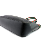 구찌 쉐리 라인 그레이 데님