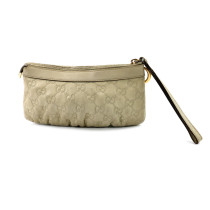 Gucci Beige Leather Clutch