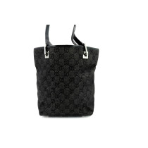 Gucci Secchiello Tela Nera e Grigia