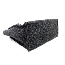 Gucci Einkaufstasche Denim GG Schwarz