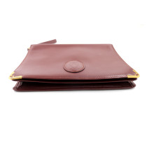 Cartier Clutch Pelle Bordeaux