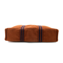 Hermes Herline Brown Canvas