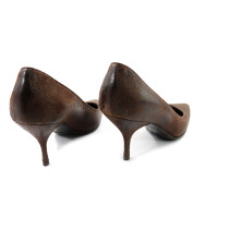 Prada Pumps Braunes Leder