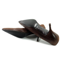 Prada Pumps Braunes Leder