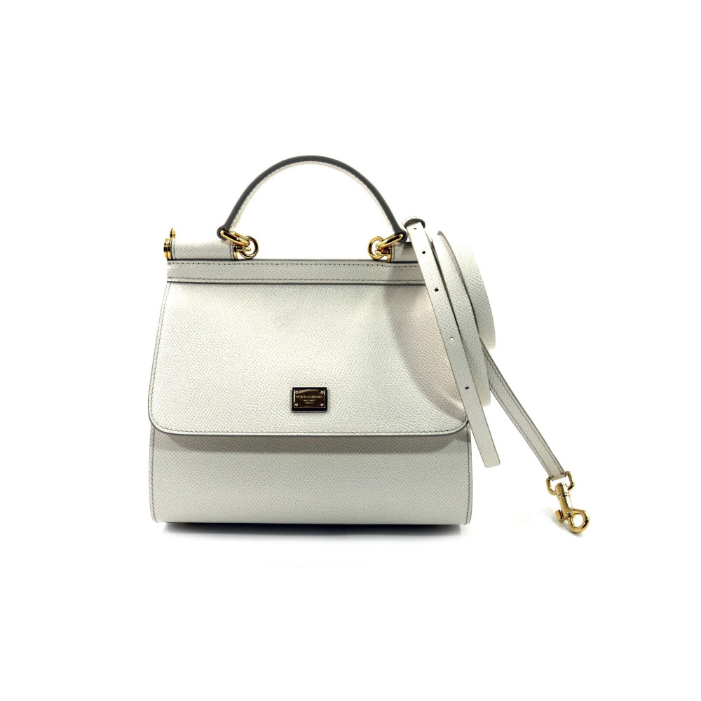 Dolce & Gabbana Miss Sicily Cuir Blanc