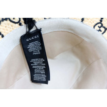 Gucci Beige GG Straw Hat