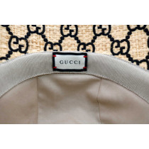 Gucci Cappello Paglia GG Beige