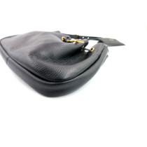 Saint Laurent Hobo Paris VII Black Leather