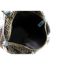 Fendi Bauletto Toile Beige