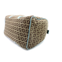 Fendi Beige Canvas Duffel