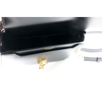 Saint Laurent Voltaire Cuir Noir