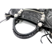 Balenciaga City Small Cuir Noir