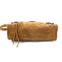 Balenciaga City Small Pelle Scamosciata Beige