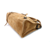 Balenciaga City Small Wildleder Beige