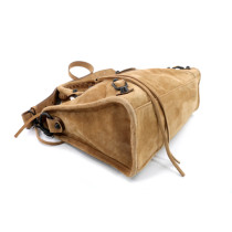 Balenciaga City Small Pelle Scamosciata Beige