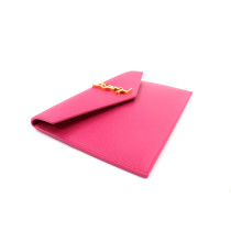 Saint Laurent Uptown Fuchsia Leather