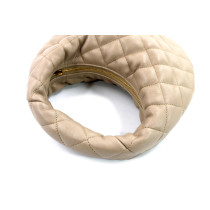 Saint Laurent Icarino Leather Beige