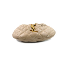 Saint Laurent Icarino Beige Leder