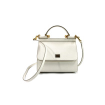 Dolce & Gabbana Sicily White Leather