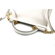 Dolce & Gabbana Sicily Cuir Blanc