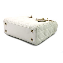 Dior Lady Pelle Bianca