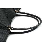 Gucci Shopping Schwarzes Leder