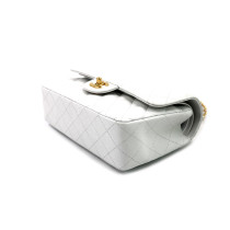 Chanel 23 Weißes Leder