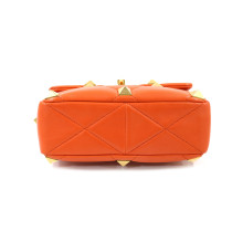 Valentino Roman Stud Cuir Orange