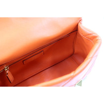 Valentino Roman Stud Cuir Orange