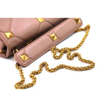 Valentino Roman Stud Cuir Beige