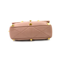 Valentino Roman Stud Leder Beige