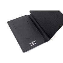 Louis Vuitton Reisepasshülle Schwarzes Canvas
