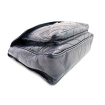 Saint Laurent Niki Pelle Blu