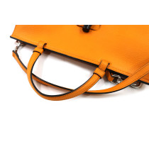 Gucci Bamboo Orange Leder