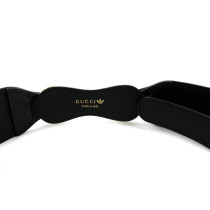 Gucci pour Adidas Ceinture Cuir Noir