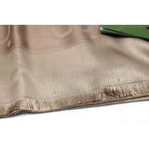 Étole Gucci GG Jumbo Laine et Soie Sable