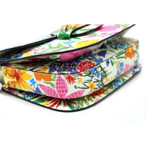 Gucci 1955 Floral Leder Mehrfarbig