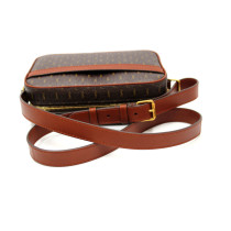 Saint Laurent Camera Bag Pelle Marrone
