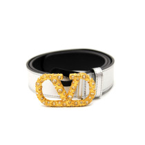 Ceinture Valentino Cuir Argent