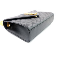 Saint Laurent Envelope Cuir Noir