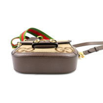 Gucci Horsebit 1955 GG Jumbo Beige