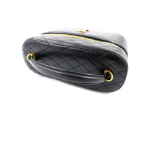 Saint Laurent Gaby Vanity Grande in Pelle di Agnello Nera