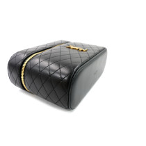 Saint Laurent Gaby Large Black Leather Vanity