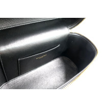 Saint Laurent Gaby Vanity Große Schwarzes Leder