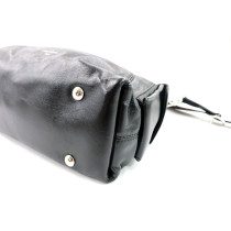 Louis Vuitton Tasche CarryAll Cargo Vibe PM Schwarzes Leder