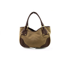 Prada Shopping Tela Marrone