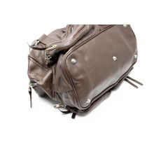 Chloe Betty Leather Mud Brown